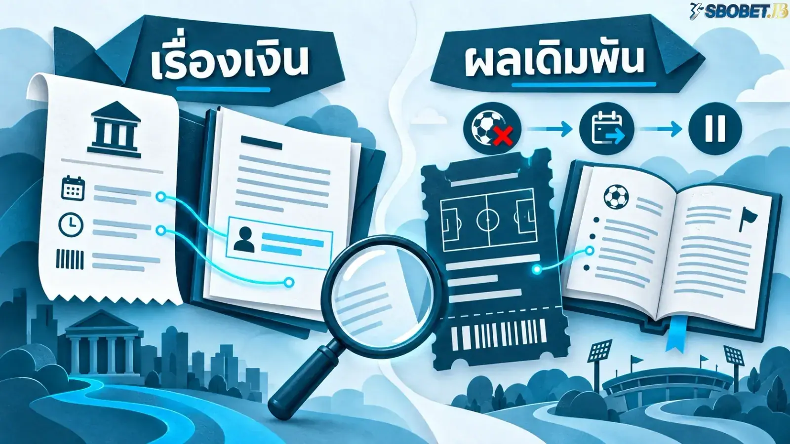 ภาพภาพเปรียบเปรยเกี่ยวกับการเปรียบเทียบ โดยจัดองค์ประกอบให้สื่อสารใจความของเนื้อหาส่วนนี้อย่างชัดเจน. ภาพใช้เป็นสื่อประกอบเพื่อช่วยให้ผู้อ่านเห็นภาพของประเด็นได้ง่ายขึ้น.