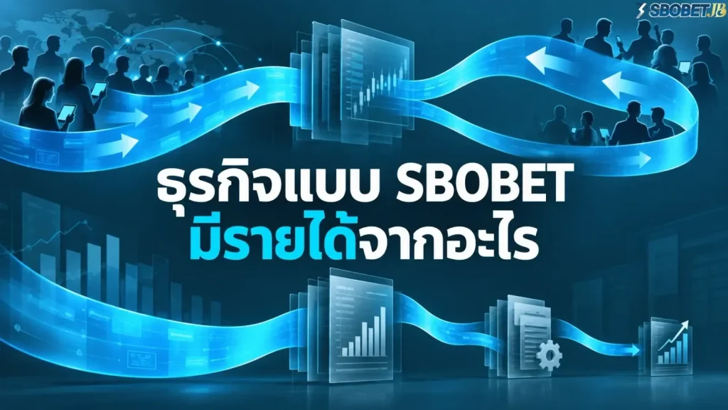 ธุรกิจแบบ SBOBET มีรายได้จากอะไร - ภาพหน้าปกบทความ
