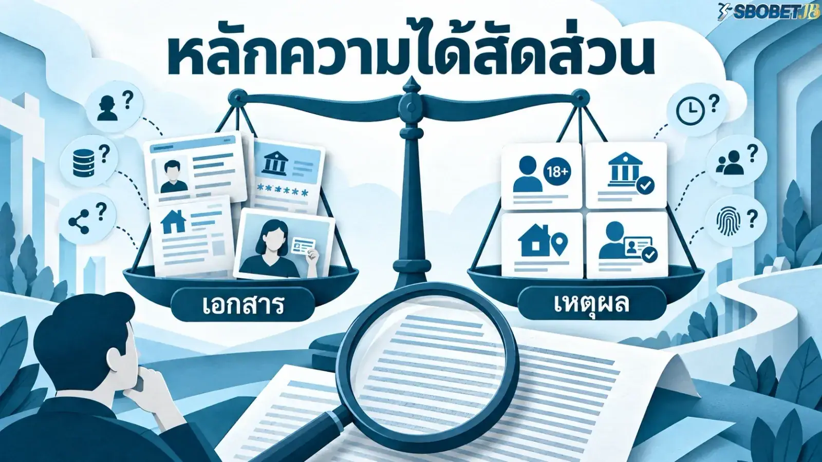 ภาพภาพเหตุการณ์ประกอบเกี่ยวกับความปลอดภัย โดยจัดองค์ประกอบให้สื่อสารใจความของเนื้อหาส่วนนี้อย่างชัดเจน. ภาพใช้เป็นสื่อประกอบเพื่อช่วยให้ผู้อ่านเห็นภาพของประเด็นได้ง่ายขึ้น.
